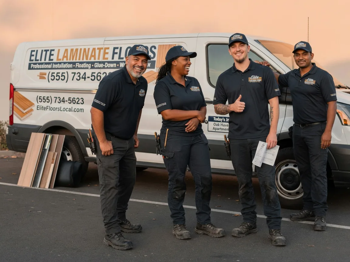 Laminate flooring installation company in Sublette, IL
